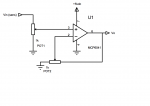 Noninverter opamp with offset pot