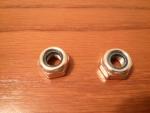 motor self locking nuts